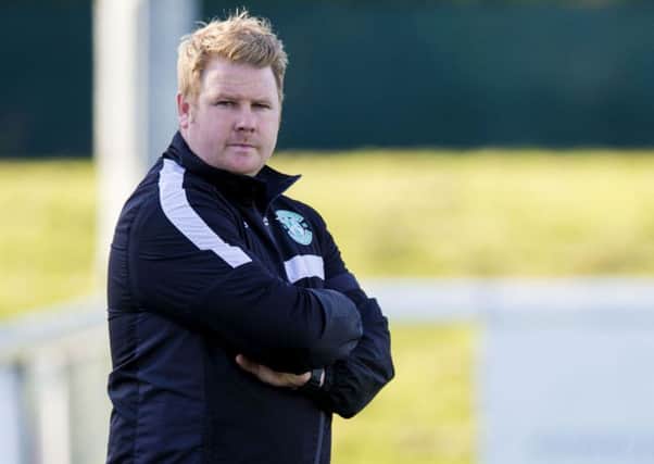 Chris Roberts hopes to guide Hibs Ladies to the Scottish Cup. Pic: SNS