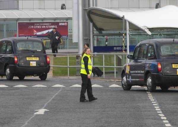Taxis at Edinburgh Airport