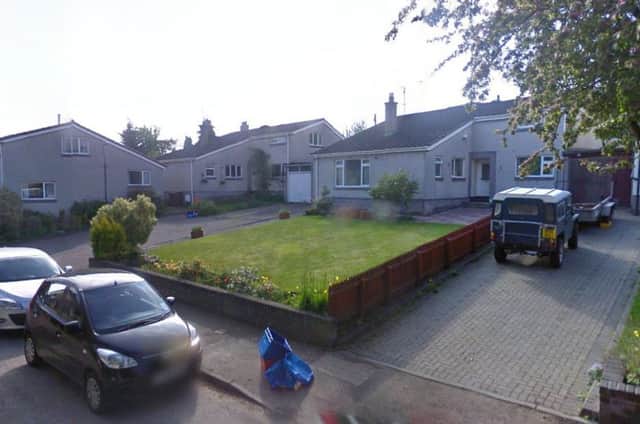 Esk Place, where the incident took place. Picture: Google Maps