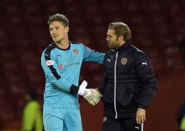 Hearts head coach Robbie Neilson is happy to give youngster Jack Hamilton his chance. Pic: SNS