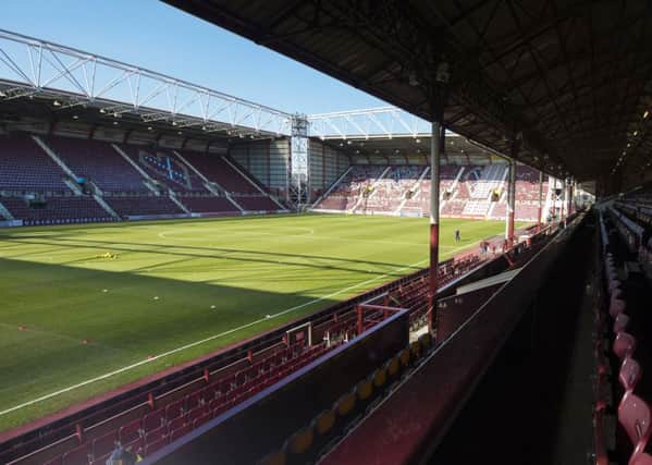Hearts will host Infonet in the first round of the Europa League. Pic: SNS