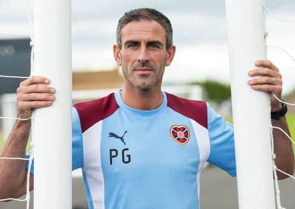 Paul Gallacher has arrived to coach Hearts' goalkeepers, but he insists he is fit and ready to play