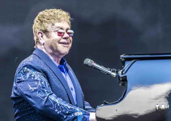 Elton John at Meadowbank