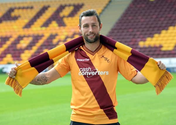 McDonald has signed a new deal with Motherwell. Picture: Alan Watson