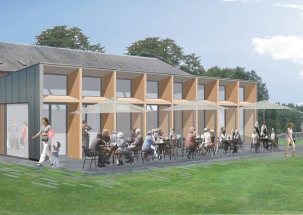 An artist's impression of the Restoration Yard at Dalkeith Country Park. Picture: contributed