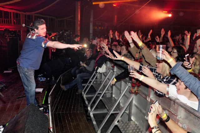 Bay City Rollers frontman Les McKeown. Picture: Colin Hattersley