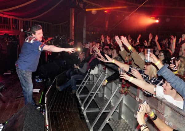 Bay City Rollers frontman Les McKeown. Picture: Colin Hattersley