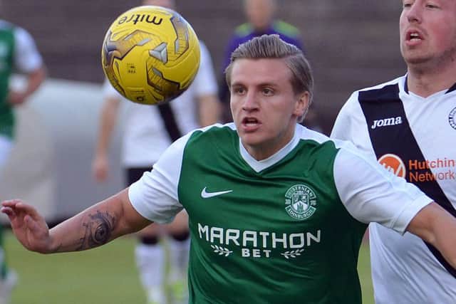 Jason Cummings has been Hibs' top scorer the past two seasons. Pic: Jon Savage