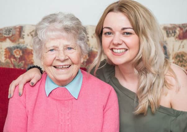 Suzanne Landells and her grandmother, Betty.

Picture: Ian Georgeson