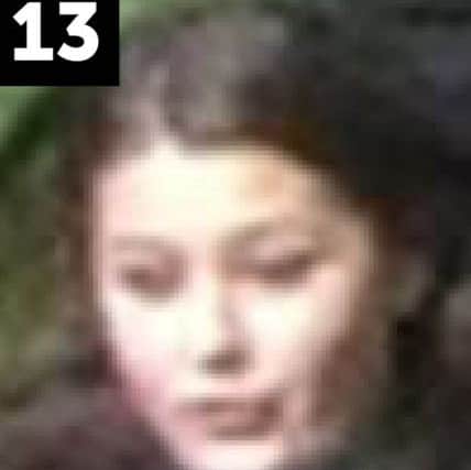 Police are looking for this woman as part of their investigation into the Scottish Cup Final disturbance on May 21