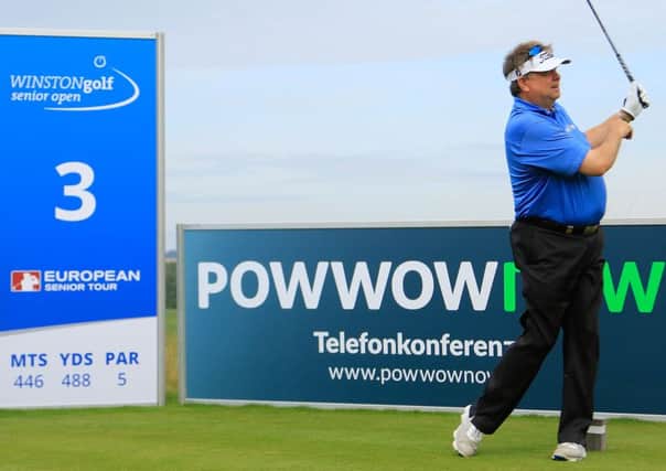 Andrew Oldcorn in action during the final round in Germany. Picture: Getty Images