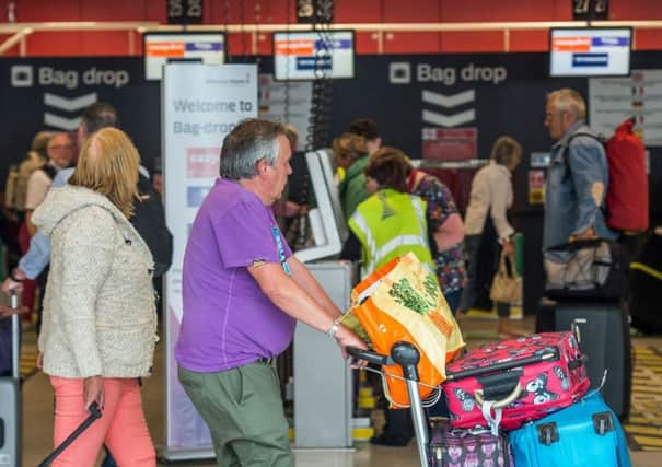 Edinburgh Airport is set for a record-breaking summer. Picture: Ian Georgeson