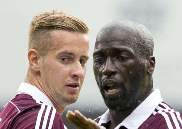 Hearts have confirmed the departures of Billy King and Morgaro Gomis