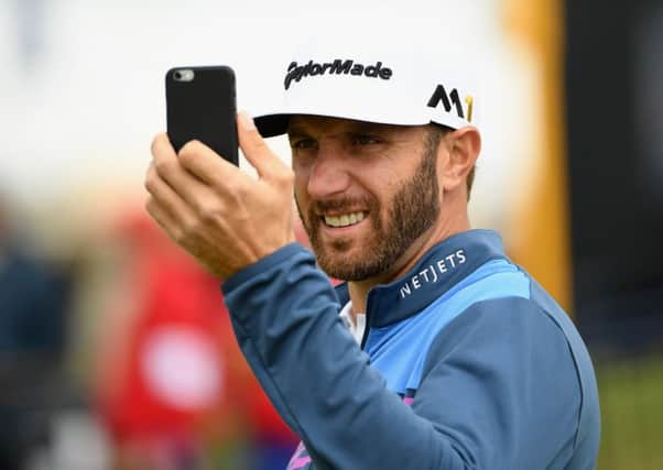 US Open champion Dustin Johnson will fancy his chances at Troon. Pic: Getty