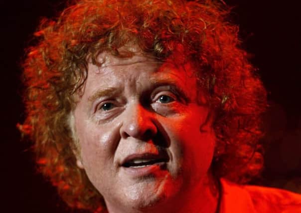 Mick Hucknall of Simply Red. Picture Laurent Gillieron