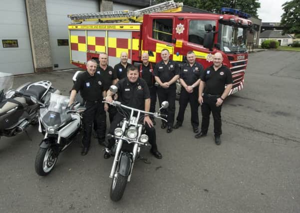 Firefighters are working with bikers to reduce the number of motorcyclists killed or injured on Scotlands roads.

Picture: contributed