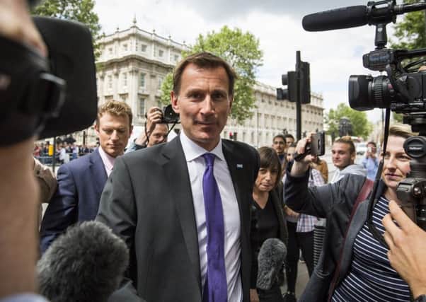 Jeremy Hunt remains as Health Secretary. Picture: Getty