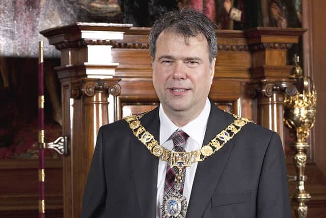 Lord Provost of Edinburgh Donald Wilson. Picture; supplied..