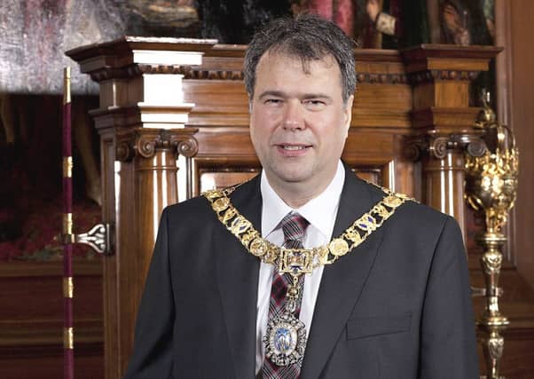 Lord Provost of Edinburgh Donald Wilson. Picture; supplied..