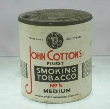 Examples of john cotton tobacco tins. Picture; contributed