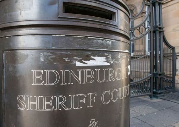Edinburgh Sheriff Court. Picture: Ian Georgeson