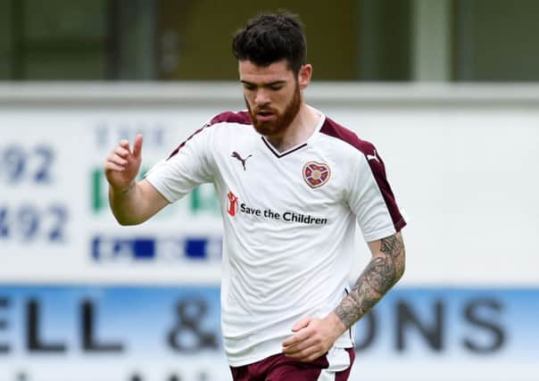 Former Fulham defender Liam Donnelly played for Hearts at Dunfermline as a trialist, but has failed to win a deal. Pic: SNS