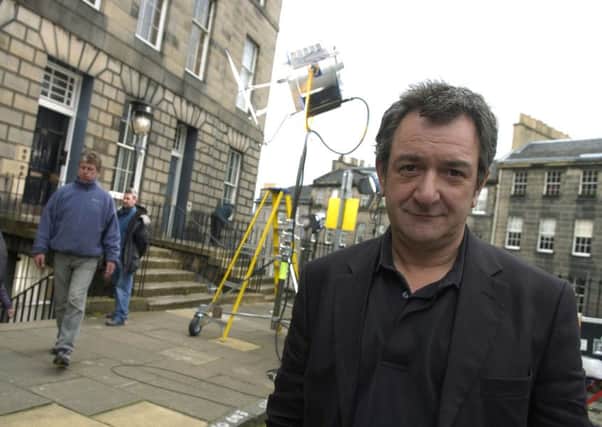 Ken Stott during filming. Picture; Rob McDougal