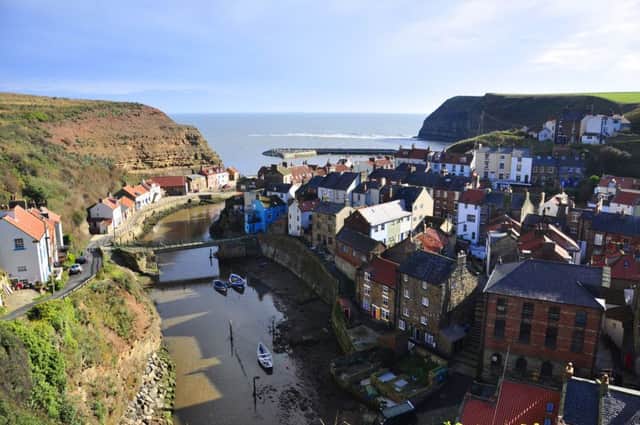 Staithes, North Yorkshire. Stock Image