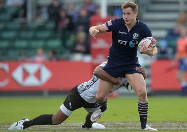 Mark Robertson spent four years at Edinburgh Rugby
