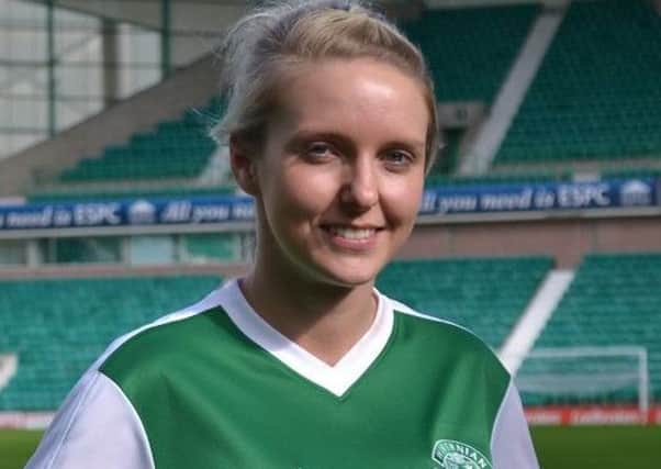 Rachael Small is delighted to have joined Hibs Ladies