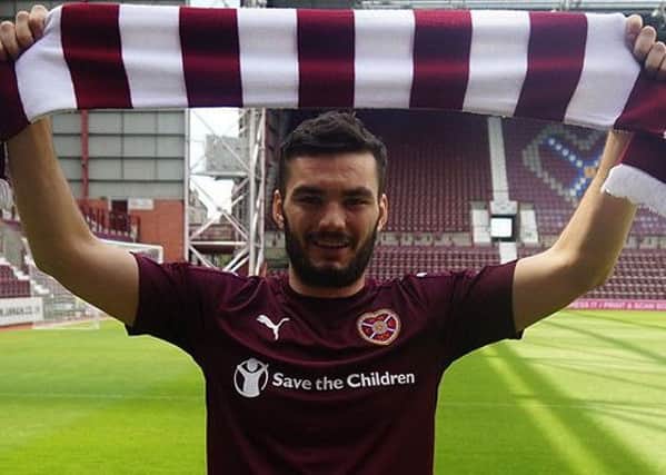 Tony Watt is looking forward to playing at Tynecastle for the first time