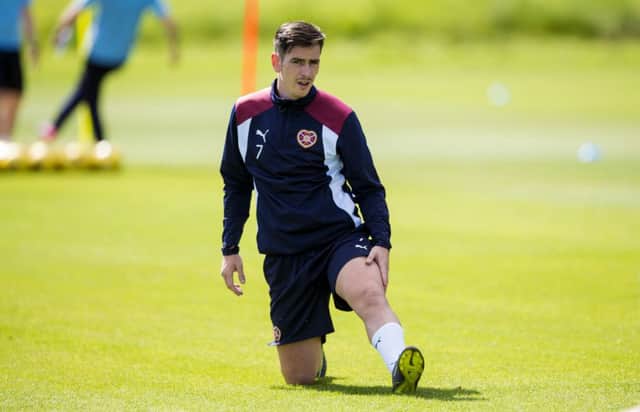 Jamie Walker, above, is one of Hearts' most gifted players, according to head coach Robbie Neilson