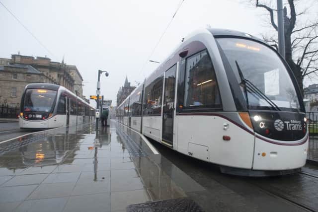 Edinburgh Trams. Picture; Lesley Martin