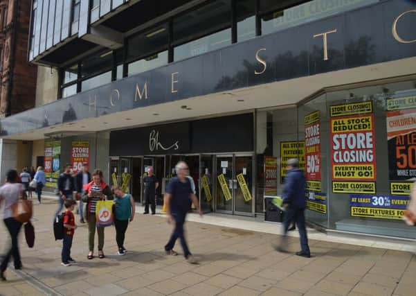 The BHS store in Princes Street is earmarked for redevelopment. Picture: Jon Savage