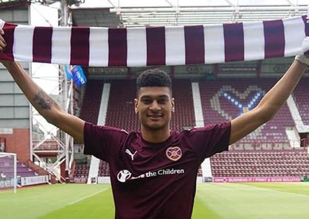 Bjorn Johnsen has signed a three-year deal with Hearts