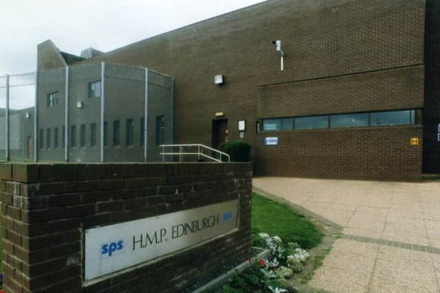 Exterior shot of Saughton Prison in Edinburgh. Picture; TSPL