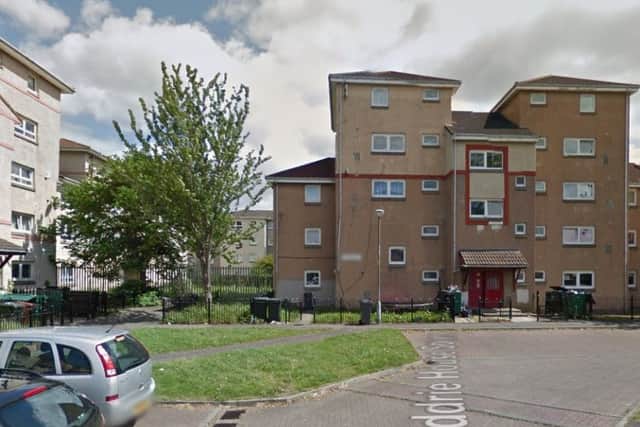 An arrest has been made after a bomb squad was called to an address in Niddrie House Square. Picture; Google