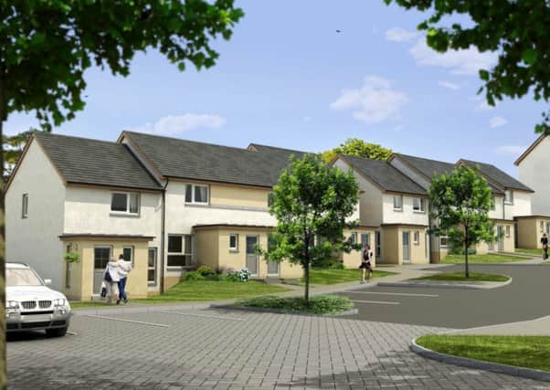 An artist's impression of Woodland Grange at Wester Cowden near Dalkeith