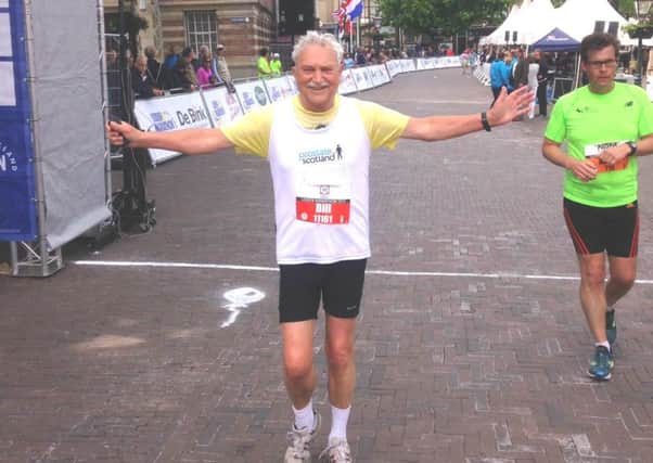 Cancer patient William Neil is gearing up to run the Scottish 10K in September. Picture: contributed
