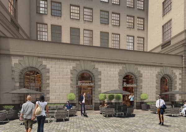 An artist's impression of the Edinburgh Grand's entrance. Picture: contributed