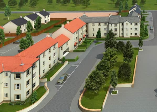 An artist's impression of the Mactaggart & Mickel Homes' development at Millerhill