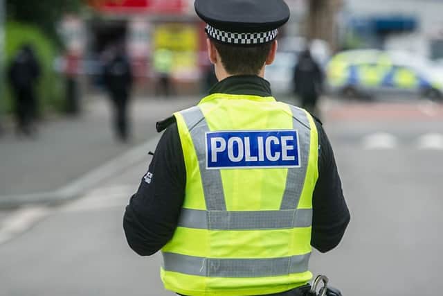Police defended their raffle tweet. Image; John Devlin