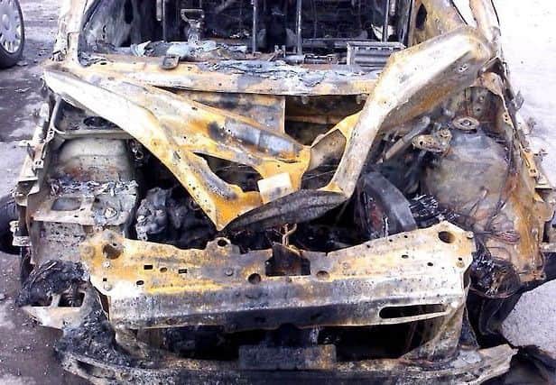 The mangled remains of the Renault Twingo. Picture: contributed