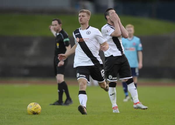 Dean Cummings' goal was no more than a consolation for Edinburgh City. Pic: TSPL