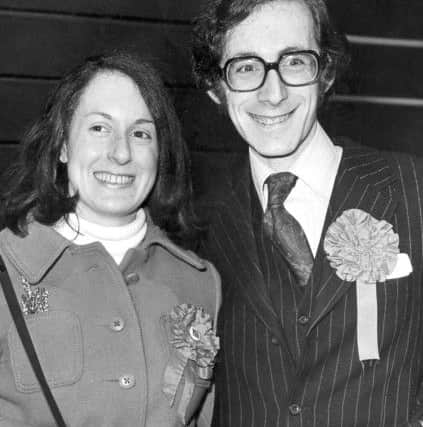 Malcolm Rifkind and wife Edith in 1974. Picture: TSPL