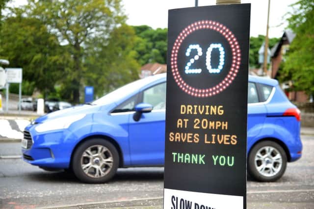 20mph zones have been controversial since they were introduced. Picture; Jon Savage