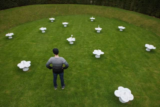 Jupiter Artland shows of its new Art Pieces. Picture Toby Williams