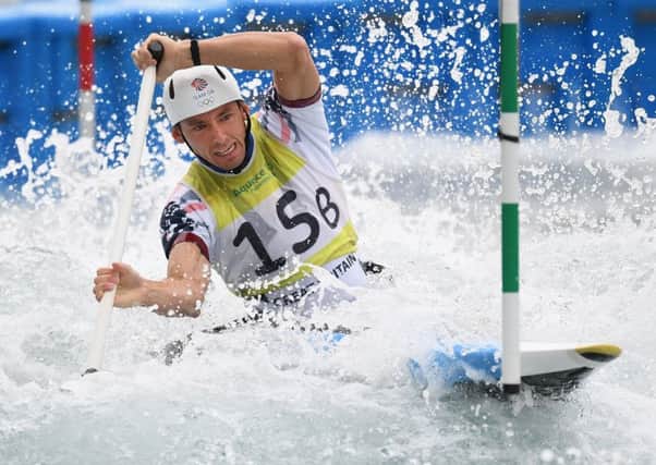 David Florence eased into the C1 semi-finals despite the tricky conditions encountered in Brazil