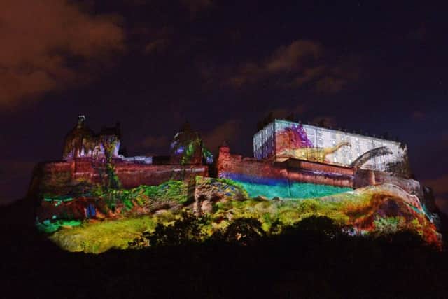 Deep time marvelled audiences at the Edinburgh Castle. Picture; Neil Hanna