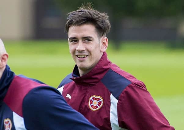 Jamie Walker is free to face St Johnstone tonight after Hearts contested his ban for 'simulation'